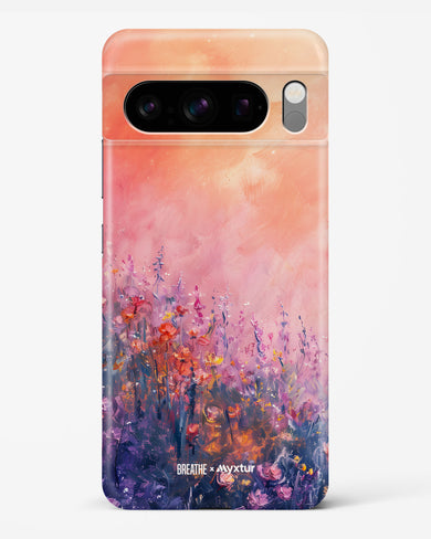 Brushed Flowers [BREATHE] Hard Case Phone Cover (Google)