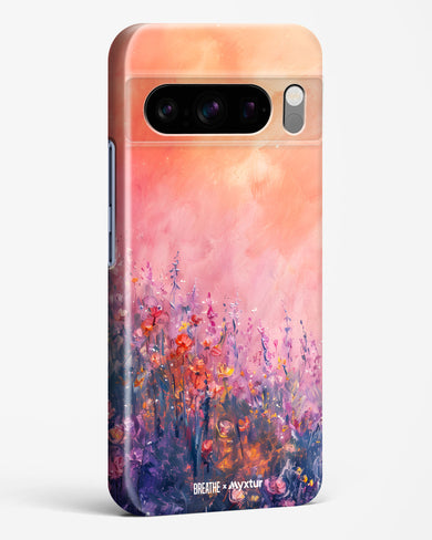 Brushed Flowers [BREATHE] Hard Case Phone Cover (Google)