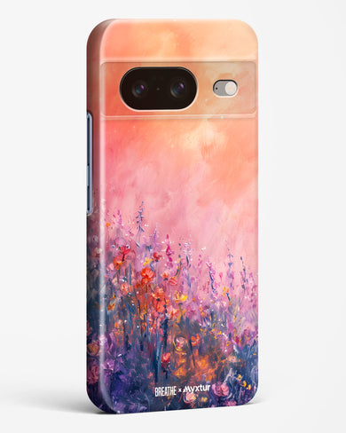 Brushed Flowers [BREATHE] Hard Case Phone Cover (Google)