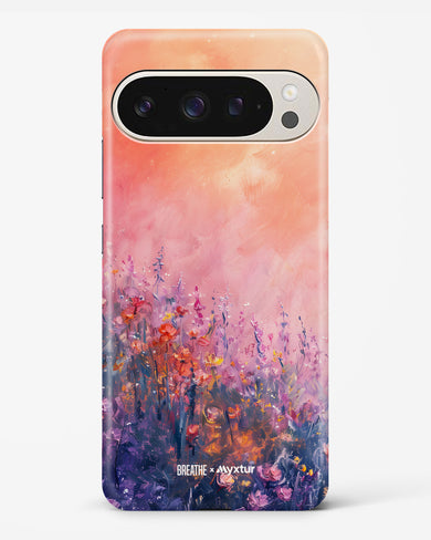 Brushed Flowers [BREATHE] Hard Case Phone Cover (Google)