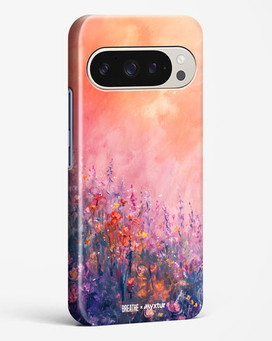 Brushed Flowers [BREATHE] Hard Case Phone Cover (Google)