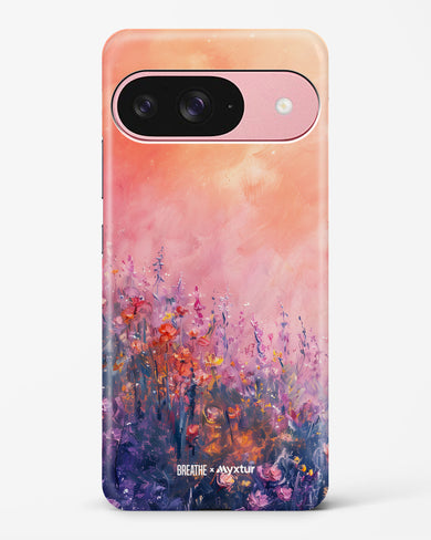 Brushed Flowers [BREATHE] Hard Case Phone Cover (Google)