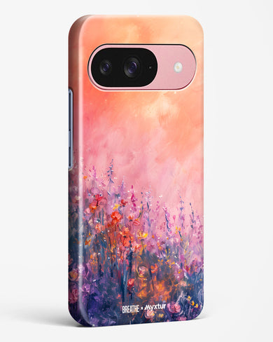 Brushed Flowers [BREATHE] Hard Case Phone Cover (Google)