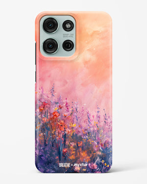 Brushed Flowers [BREATHE] Hard Case Phone Cover (Motorola)