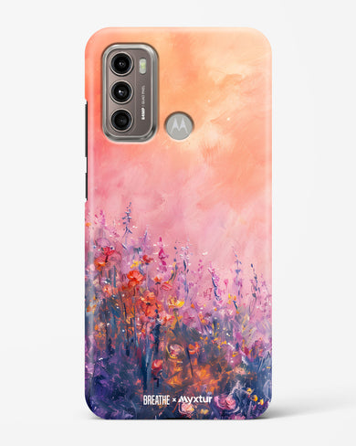 Brushed Flowers [BREATHE] Hard Case Phone Cover (Motorola)