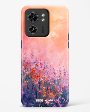 Brushed Flowers [BREATHE] Hard Case Phone Cover (Motorola)