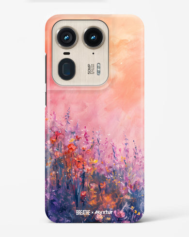 Brushed Flowers [BREATHE] Hard Case Phone Cover (Motorola)