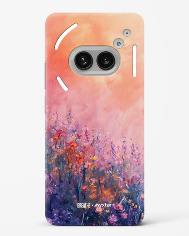 Brushed Flowers [BREATHE] Hard Case Phone Cover (Nothing)