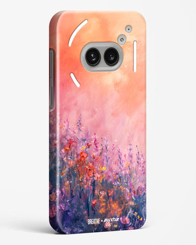 Brushed Flowers [BREATHE] Hard Case Phone Cover (Nothing)