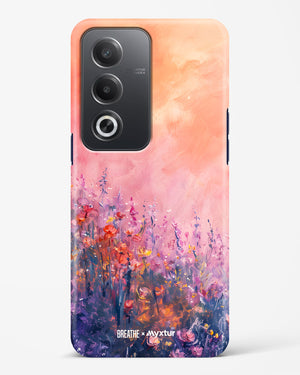 Brushed Flowers [BREATHE] Hard Case Phone Cover (Oppo)