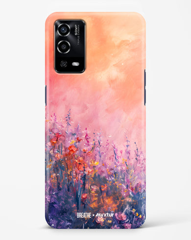 Brushed Flowers [BREATHE] Hard Case Phone Cover (Oppo)