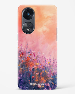 Brushed Flowers [BREATHE] Hard Case Phone Cover (Oppo)
