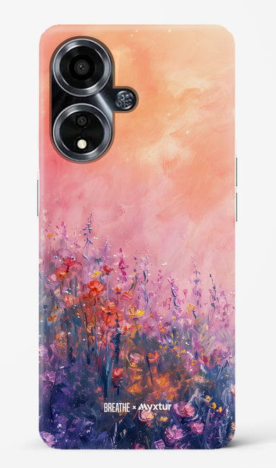 Brushed Flowers [BREATHE] Hard Case Phone Cover (Oppo)