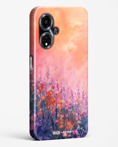 Brushed Flowers [BREATHE] Hard Case Phone Cover (Oppo)