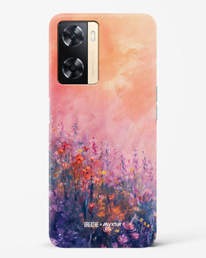 Brushed Flowers [BREATHE] Hard Case Phone Cover (Oppo)