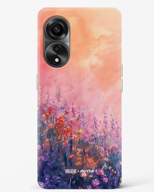 Brushed Flowers [BREATHE] Hard Case Phone Cover (Oppo)