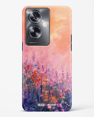 Brushed Flowers [BREATHE] Hard Case Phone Cover (Oppo)