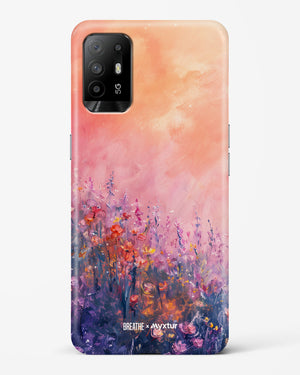 Brushed Flowers [BREATHE] Hard Case Phone Cover (Oppo)