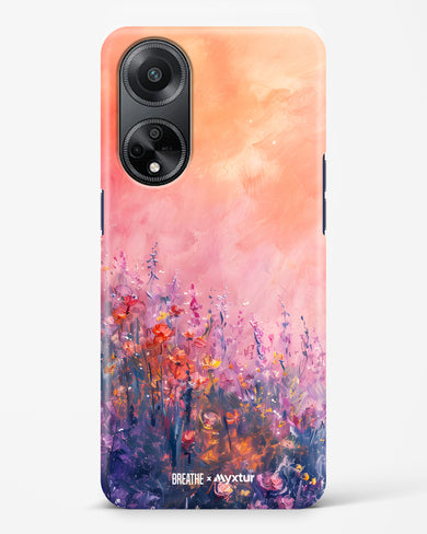 Brushed Flowers [BREATHE] Hard Case Phone Cover (Oppo)