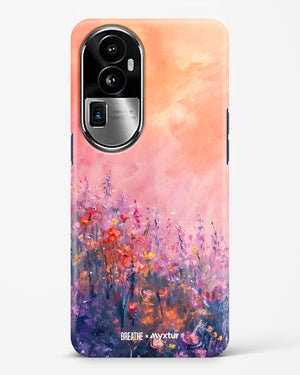 Brushed Flowers [BREATHE] Hard Case Phone Cover (Oppo)
