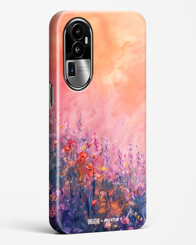Brushed Flowers [BREATHE] Hard Case Phone Cover (Oppo)