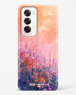 Brushed Flowers [BREATHE] Hard Case Phone Cover (Oppo)