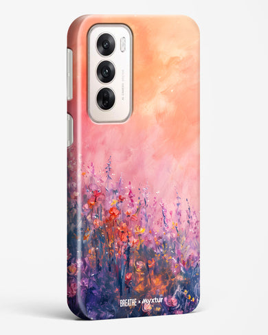 Brushed Flowers [BREATHE] Hard Case Phone Cover (Oppo)