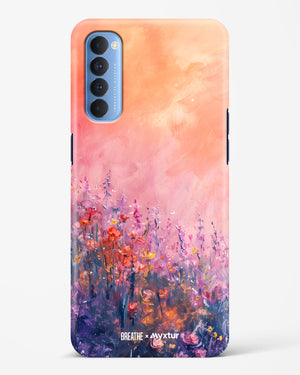 Brushed Flowers [BREATHE] Hard Case Phone Cover (Oppo)