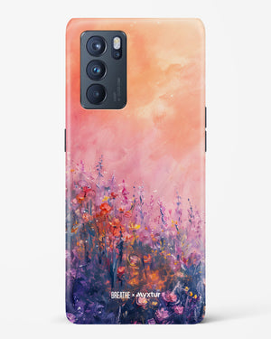 Brushed Flowers [BREATHE] Hard Case Phone Cover (Oppo)