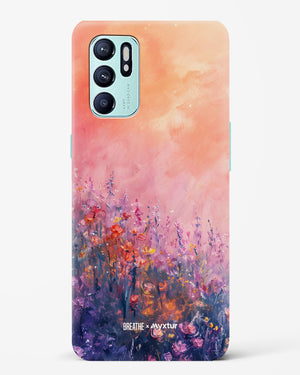 Brushed Flowers [BREATHE] Hard Case Phone Cover (Oppo)