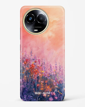 Brushed Flowers [BREATHE] Hard Case Phone Cover (Realme)