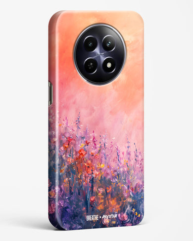 Brushed Flowers [BREATHE] Hard Case Phone Cover (Realme)