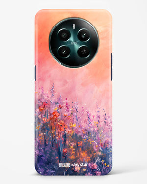 Brushed Flowers [BREATHE] Hard Case Phone Cover (Realme)