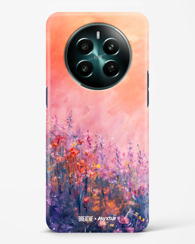 Brushed Flowers [BREATHE] Hard Case Phone Cover (Realme)