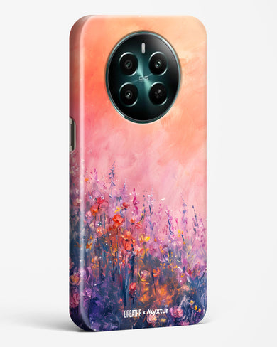 Brushed Flowers [BREATHE] Hard Case Phone Cover (Realme)