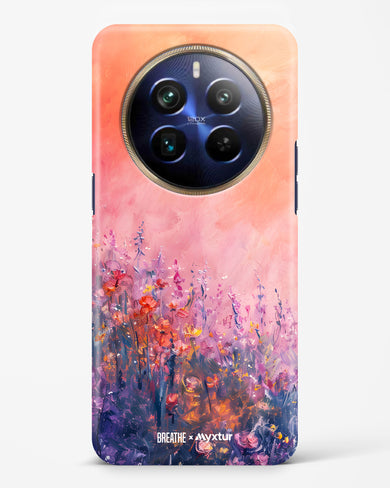 Brushed Flowers [BREATHE] Hard Case Phone Cover (Realme)