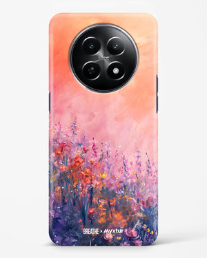 Brushed Flowers [BREATHE] Hard Case Phone Cover (Realme)
