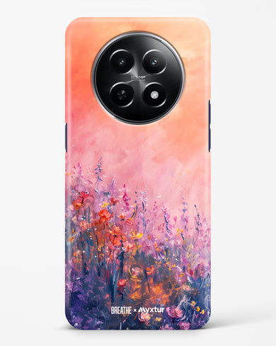 Brushed Flowers [BREATHE] Hard Case Phone Cover (Realme)