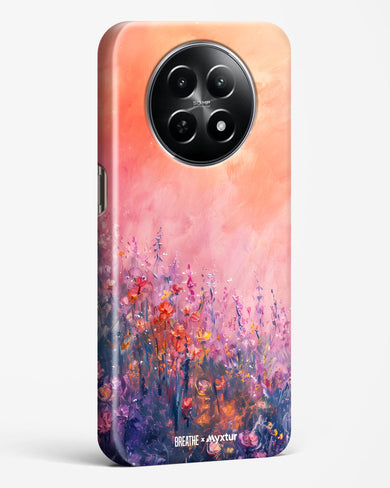 Brushed Flowers [BREATHE] Hard Case Phone Cover (Realme)