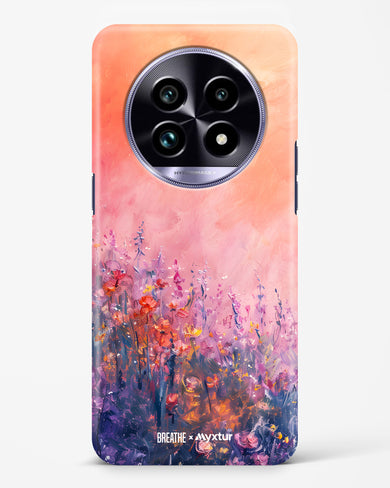 Brushed Flowers [BREATHE] Hard Case Phone Cover (Realme)