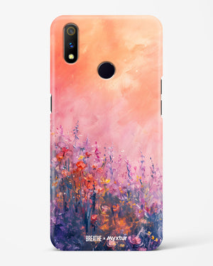 Brushed Flowers [BREATHE] Hard Case Phone Cover (Realme)