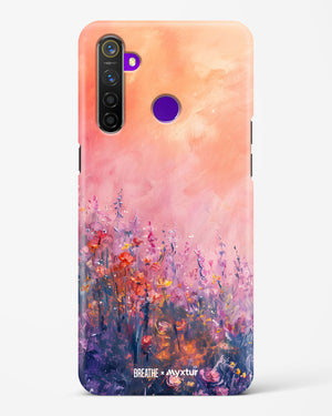 Brushed Flowers [BREATHE] Hard Case Phone Cover (Realme)