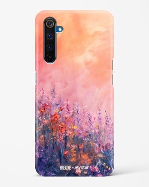 Brushed Flowers [BREATHE] Hard Case Phone Cover (Realme)