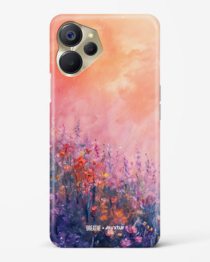 Brushed Flowers [BREATHE] Hard Case Phone Cover (Realme)