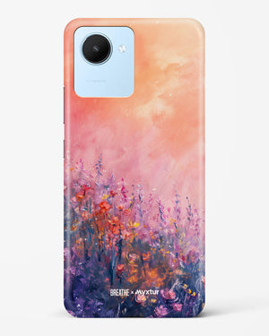 Brushed Flowers [BREATHE] Hard Case Phone Cover (Realme)