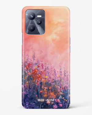 Brushed Flowers [BREATHE] Hard Case Phone Cover (Realme)