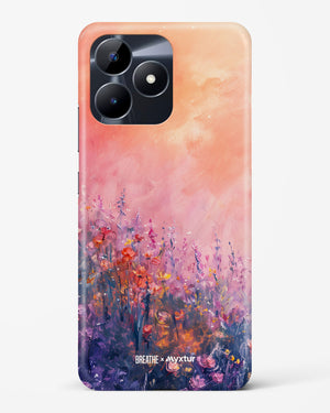 Brushed Flowers [BREATHE] Hard Case Phone Cover (Realme)
