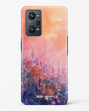 Brushed Flowers [BREATHE] Hard Case Phone Cover (Realme)