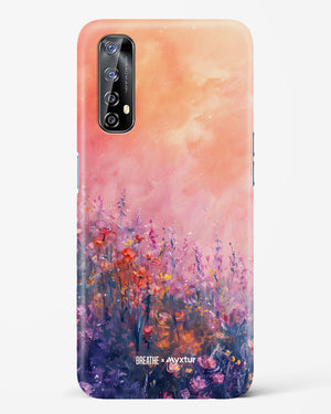 Brushed Flowers [BREATHE] Hard Case Phone Cover (Realme)