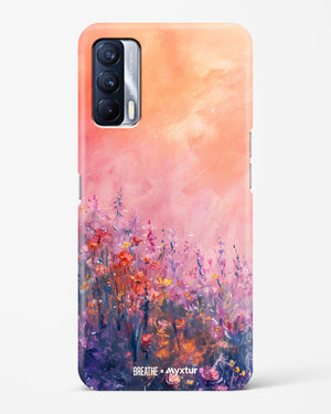 Brushed Flowers [BREATHE] Hard Case Phone Cover (Realme)